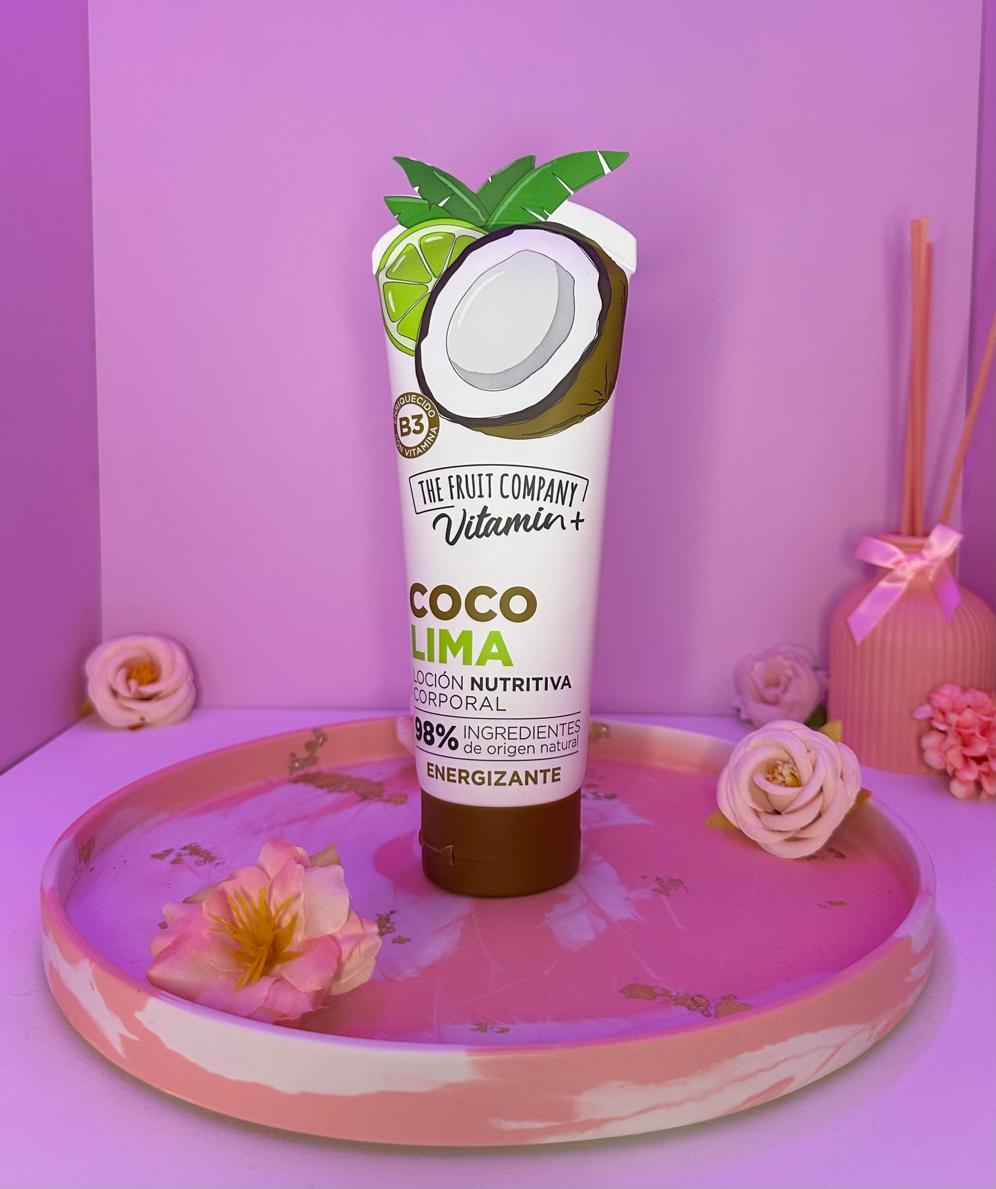 Crème Hydratante Vitamine Visage et Corps Coco/ Citron Vert