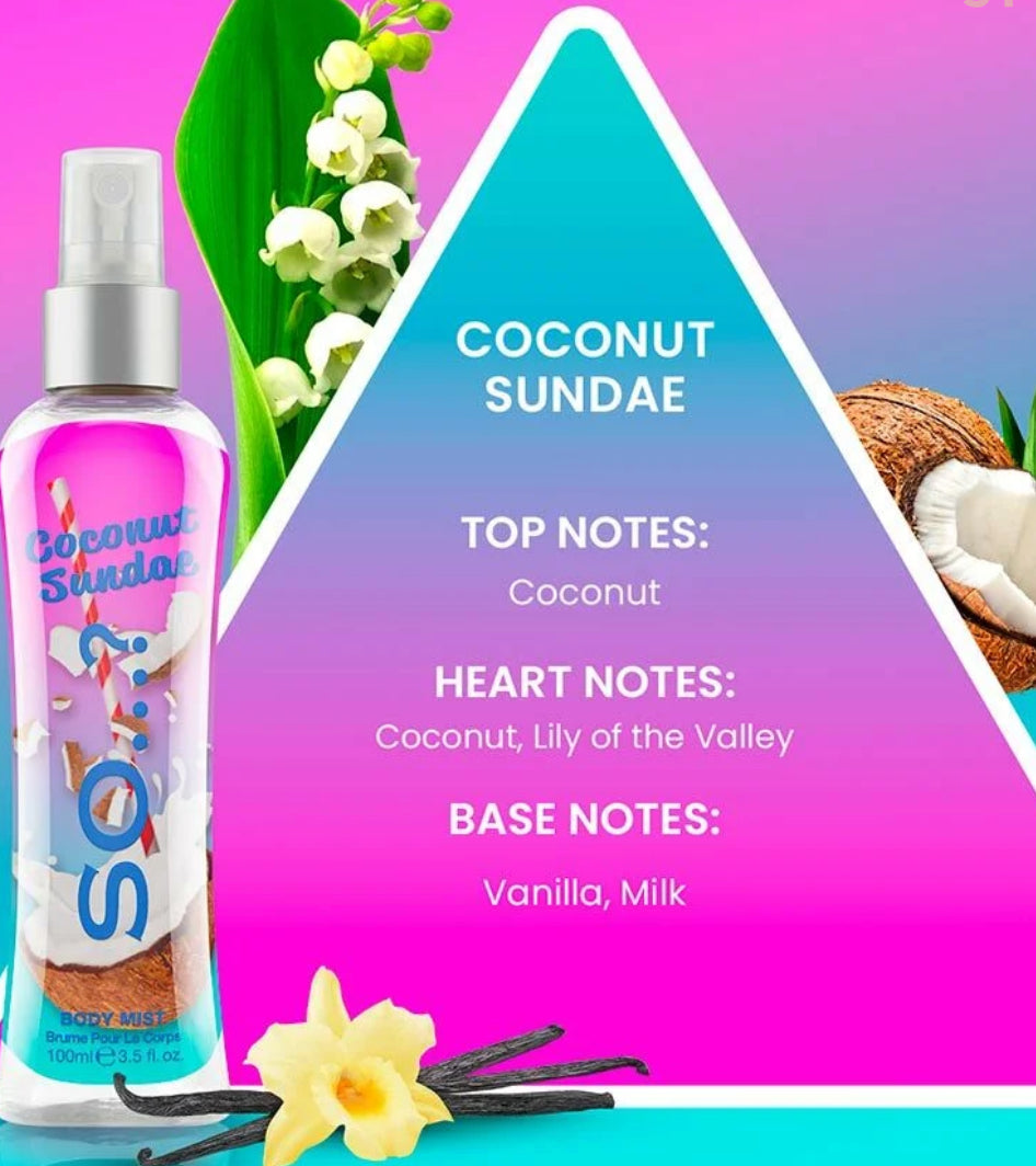 Brume Parfumée Coconut Sundae - 100ml