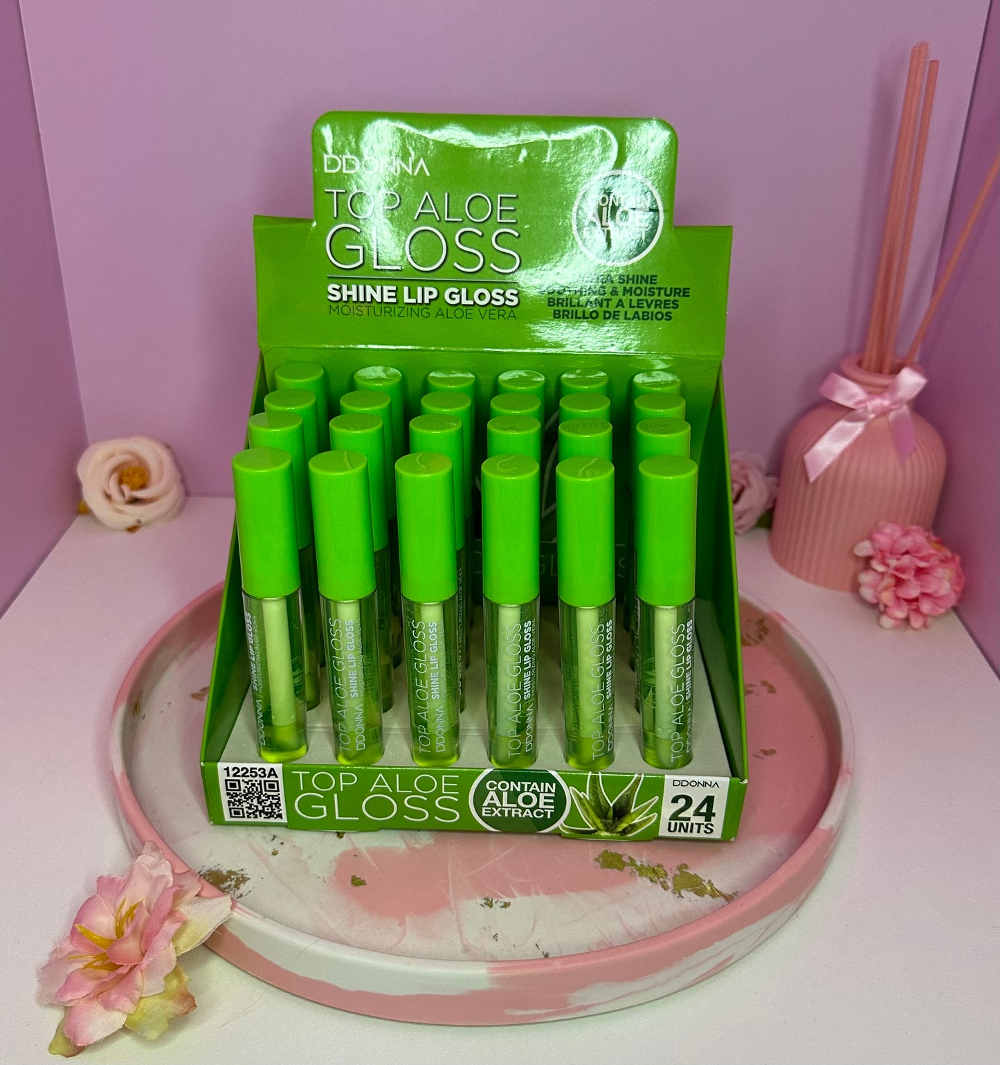 Gloss aloe hydratant