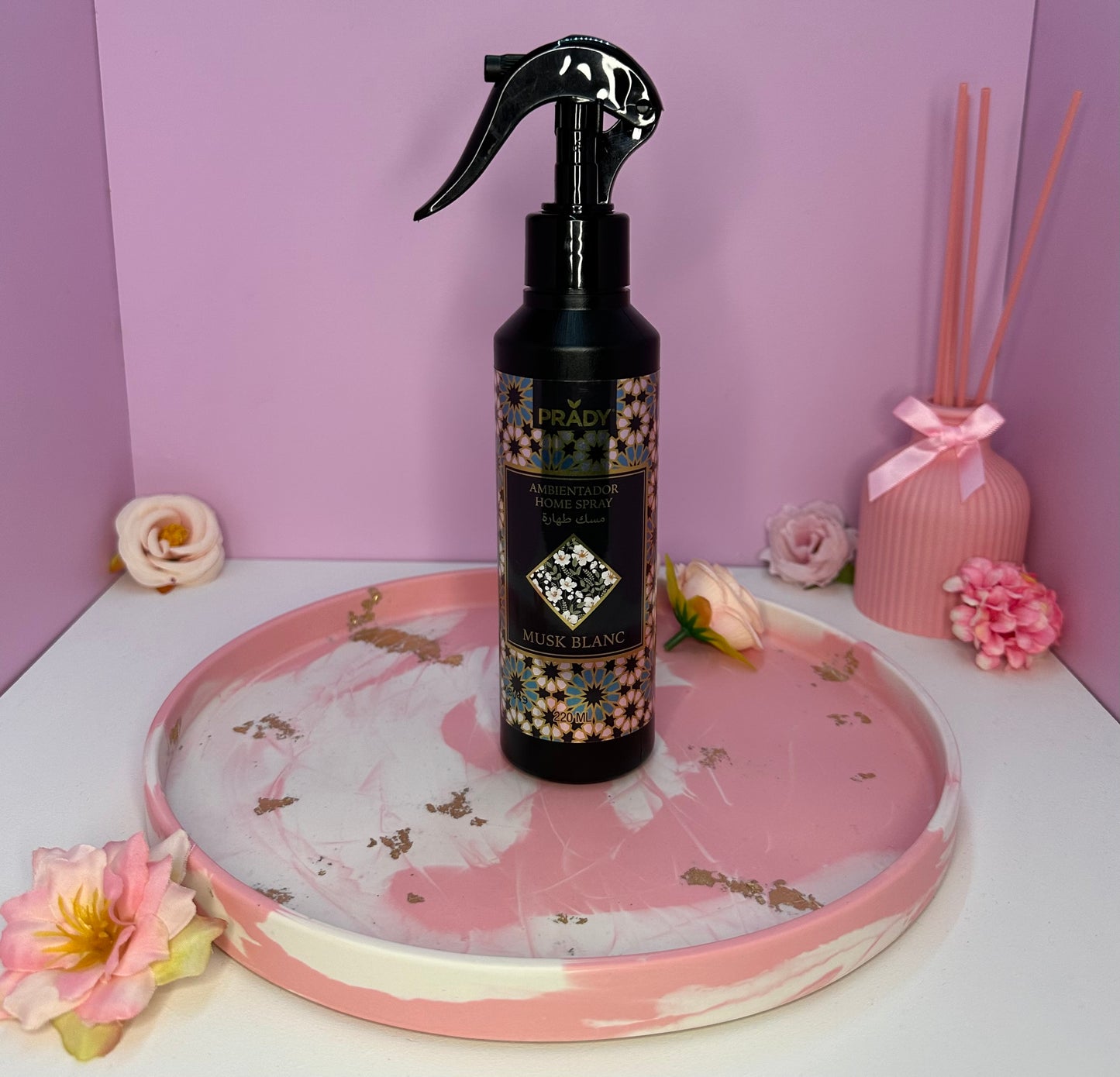 Musk blanc spray ambiance