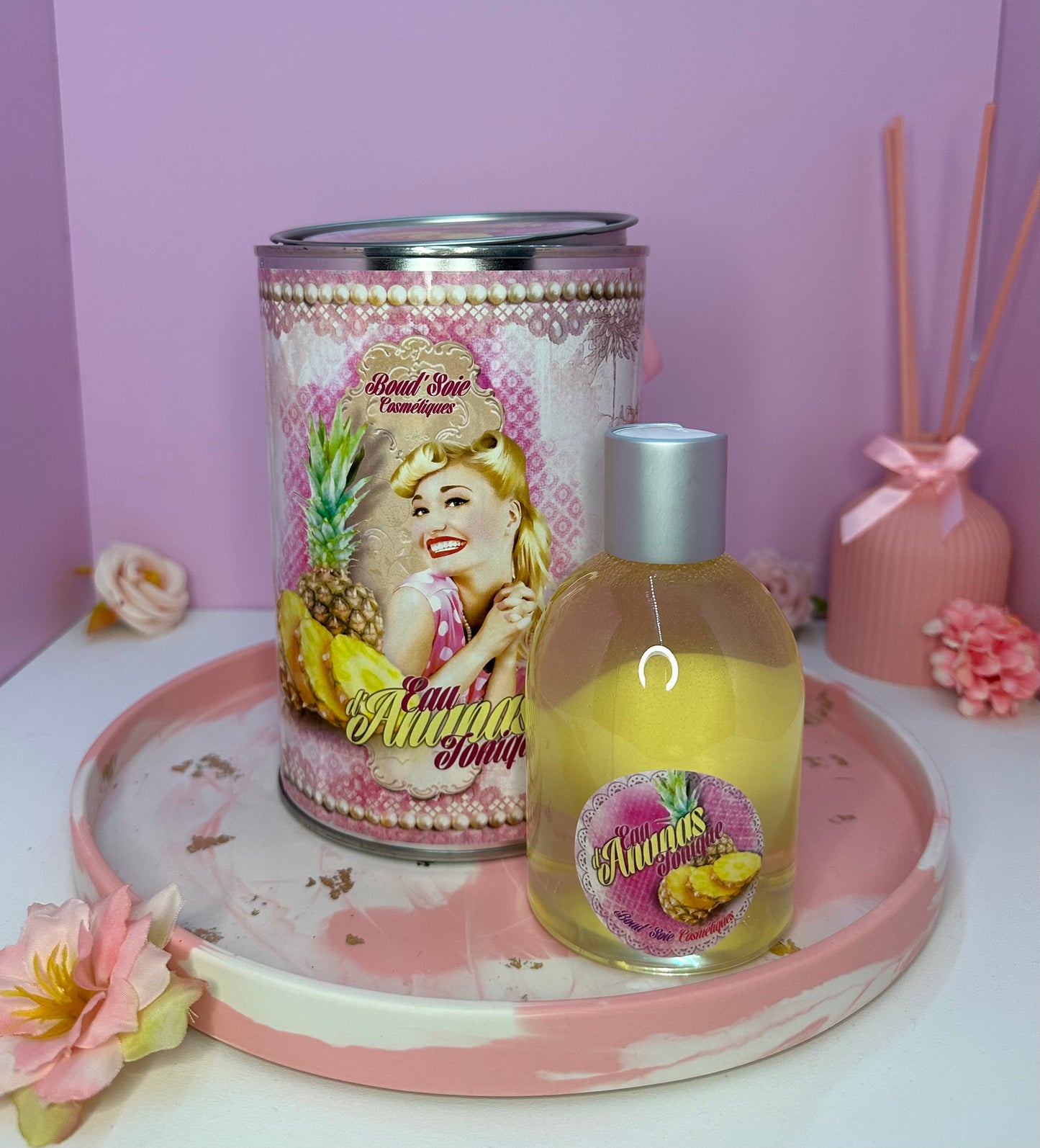 Eau d’ananas tonique 🌸