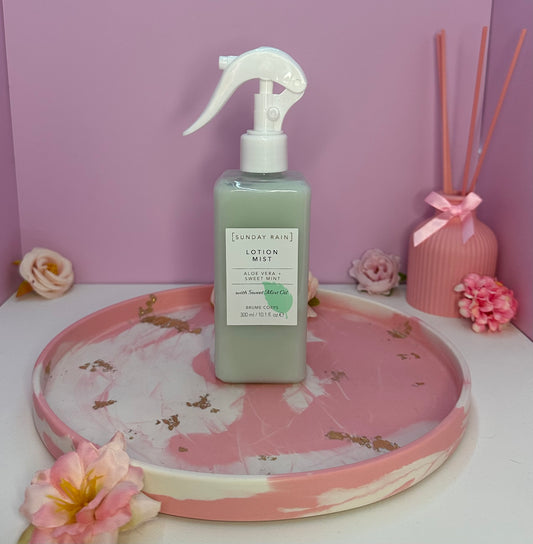 Brume corps aloe vera et huile de menthe douce